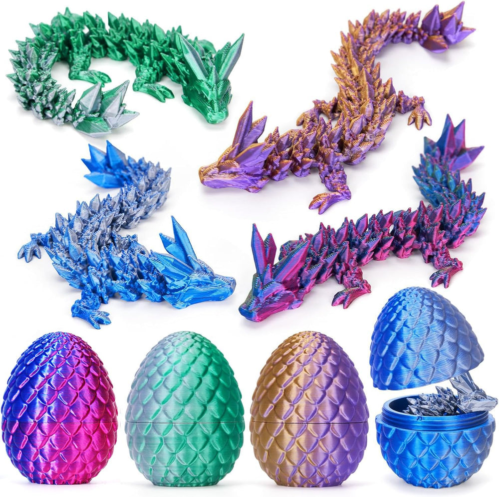 TBOLINE dragon egg assembly shows a detailed 3D printed egg for display.