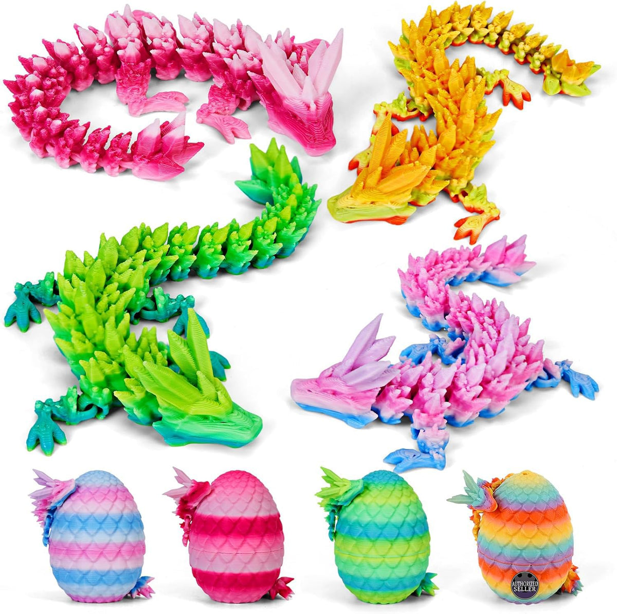 TBOLINE dragon egg assembly showing intricate parts for play and display