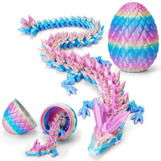 TBOLINE dragon egg shell shows a hidden dragon, making a striking decor piece.
