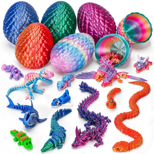 TBOLINE parent-child 3D printed animals toy; immersive family play and storytelling potential