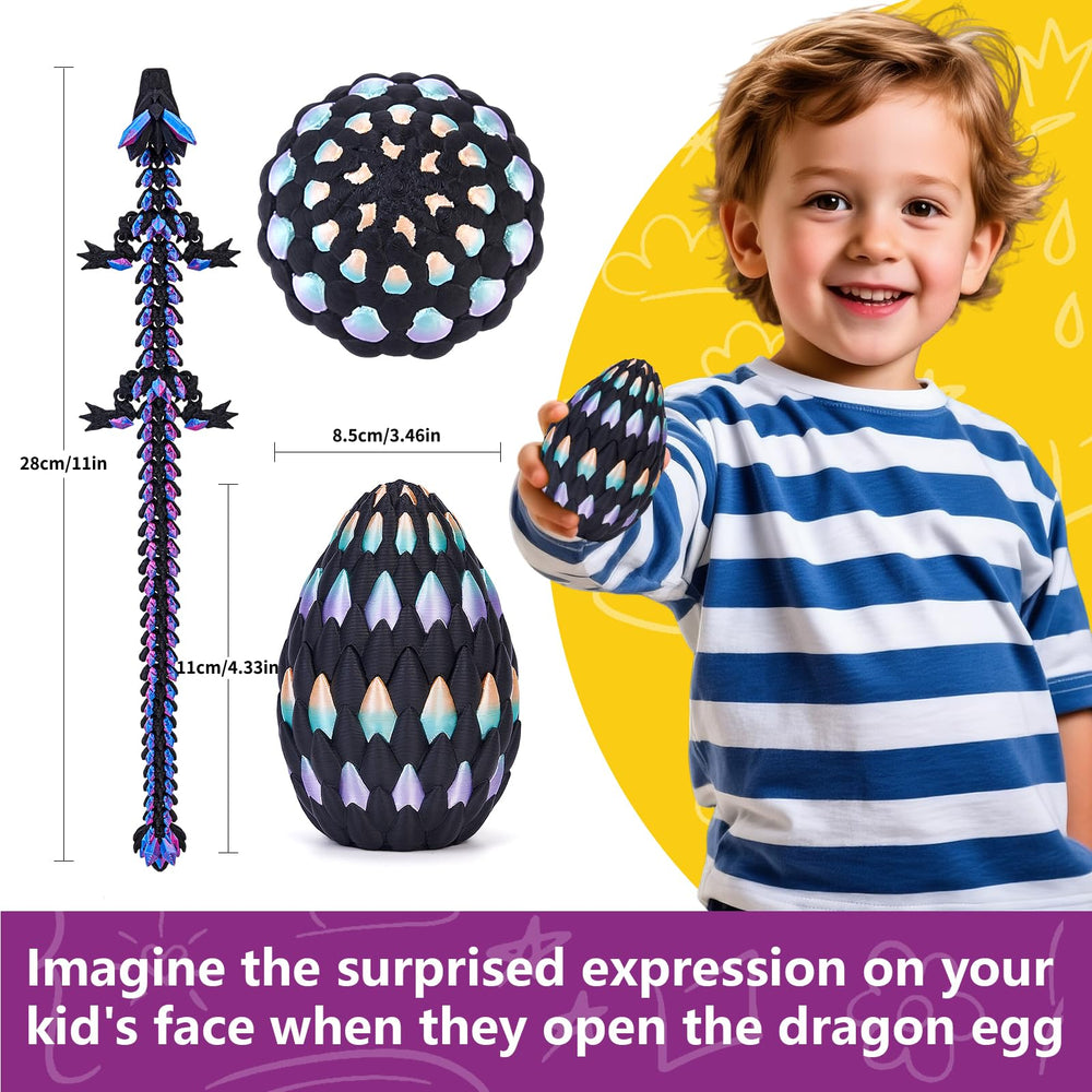 TBOLINE vivid dragon egg adds color to kid's room or office.