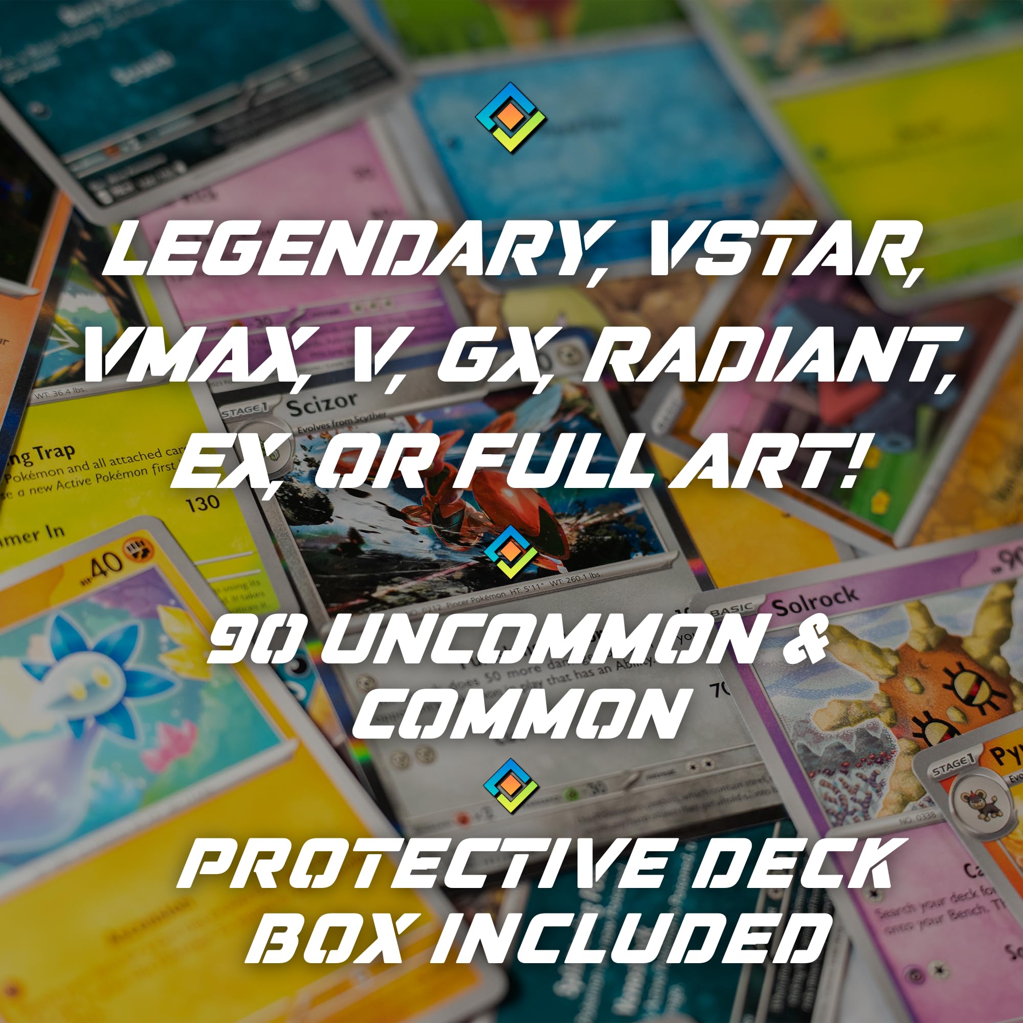 TCG Elements deck box with intricate design protects and organizes your collection