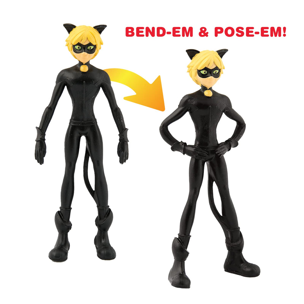 TCG Toys Bend-EMS Miraculous Rena Rouge figure ready for dynamic storytelling.