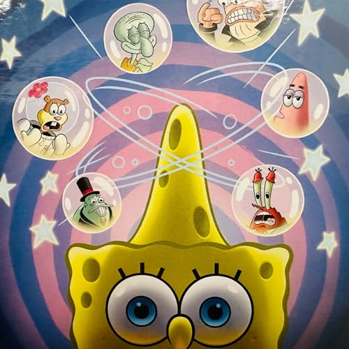 SpongeBob puzzle pieces in bright colors spark learning through play