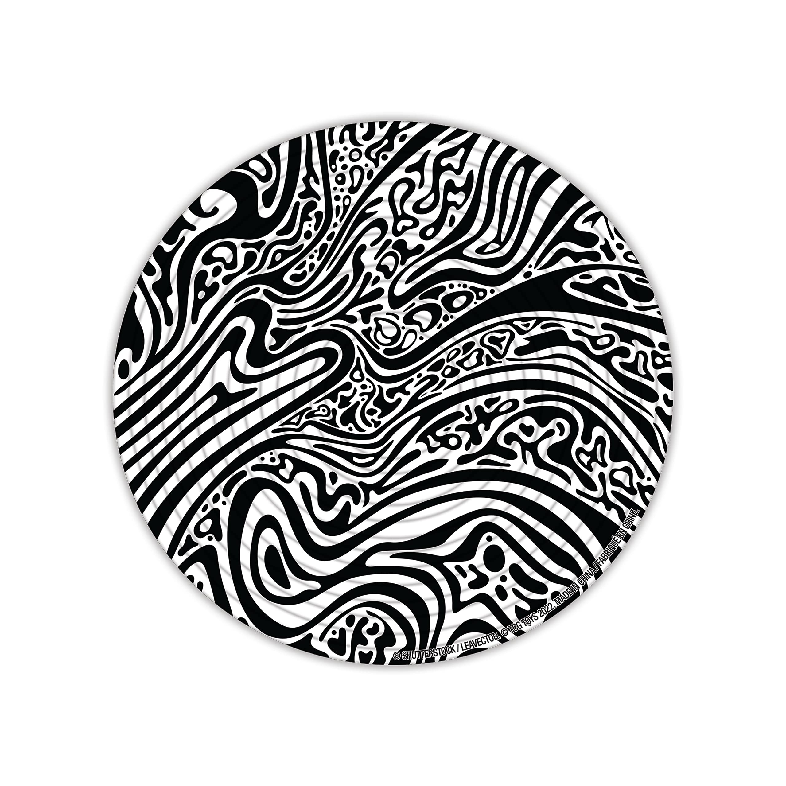 TCG Toys Spin Flip Puzzle double-sided design emphasizes hypnotic images