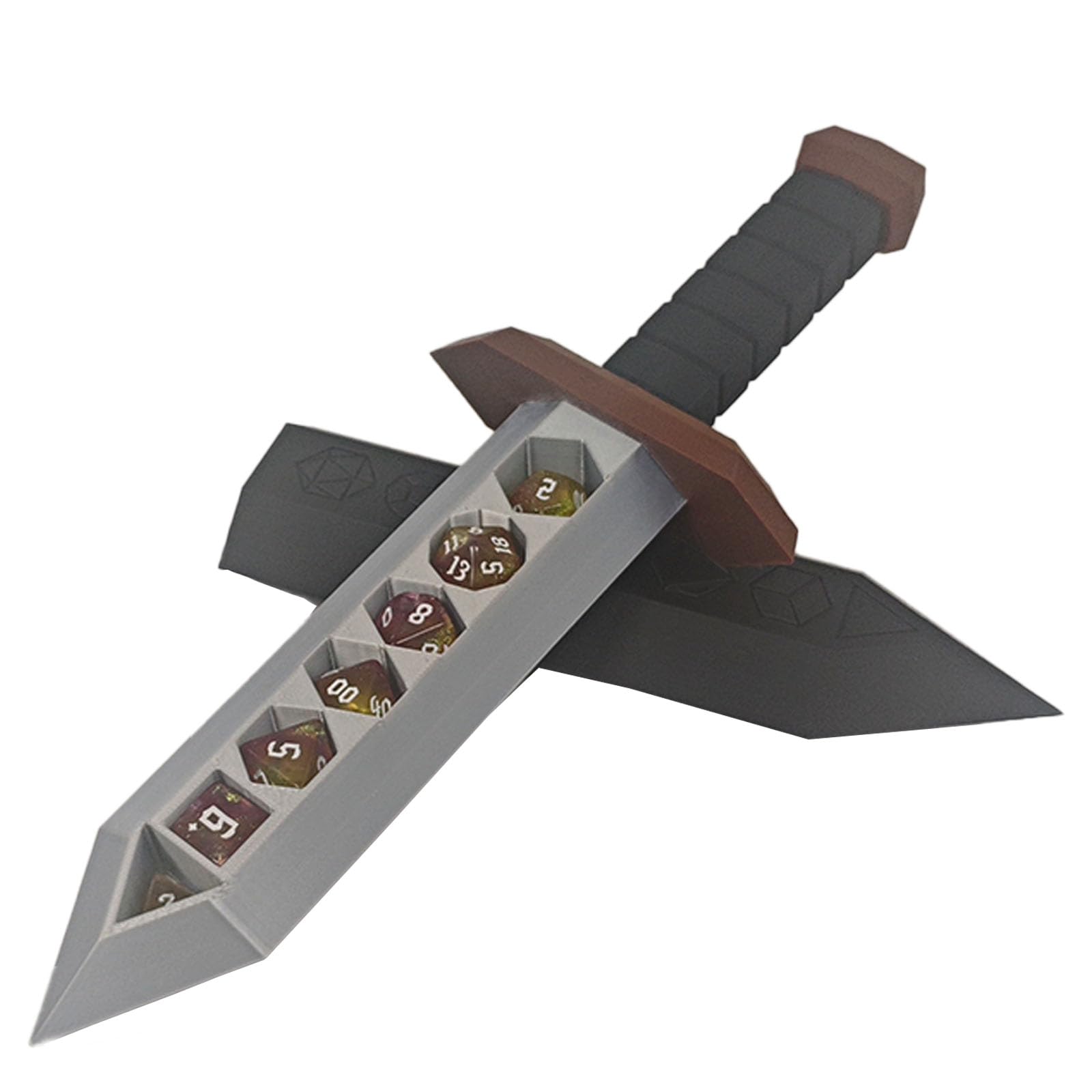 TCGADVN DND dice box torch-style merges fantasy look with reliable protection.