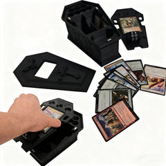 TCGADVN coffin deck box includes a life counter for quick scoring