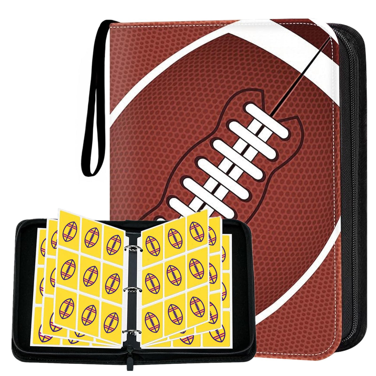 TCGCardium binder 1080-pocket zipper for secure card storage and protection