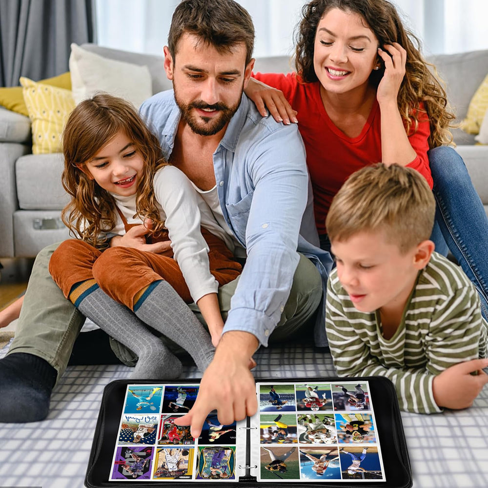 TCGCardium reinforced spine lays flat for easy browsing and swapping