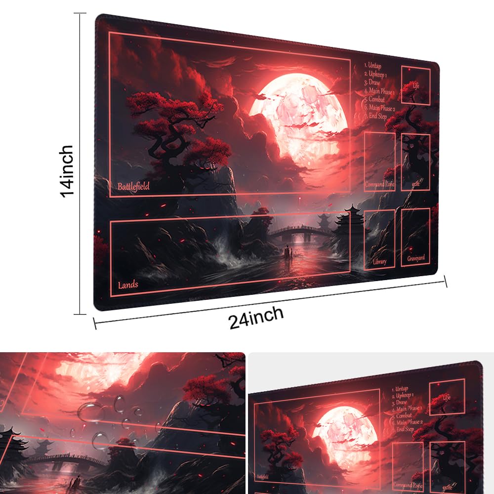 TCGMAT MTG Playmat free storage bag for easy transport