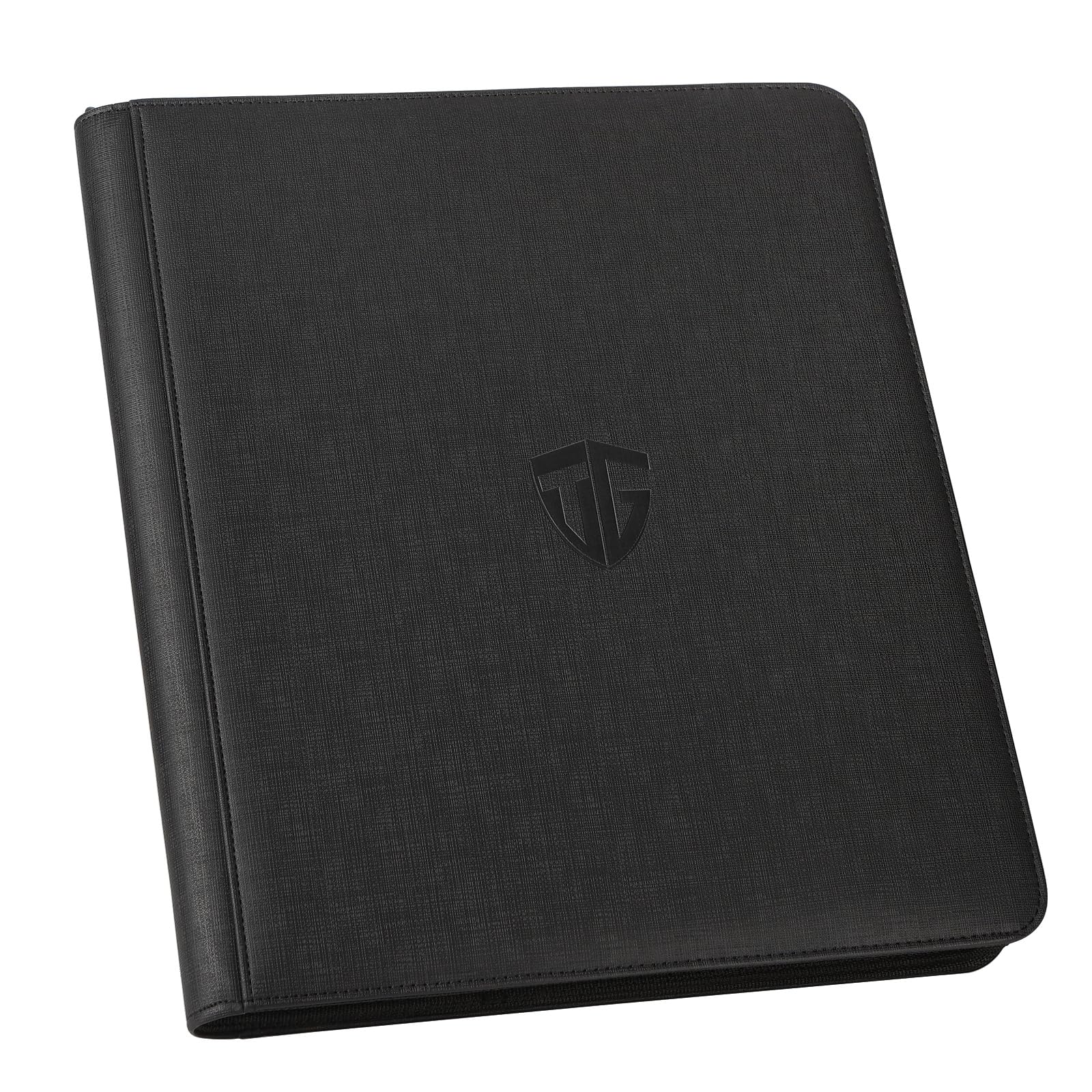 TCGUARD Toploader Binder cover showing durable protection for 3x4 toploaders.