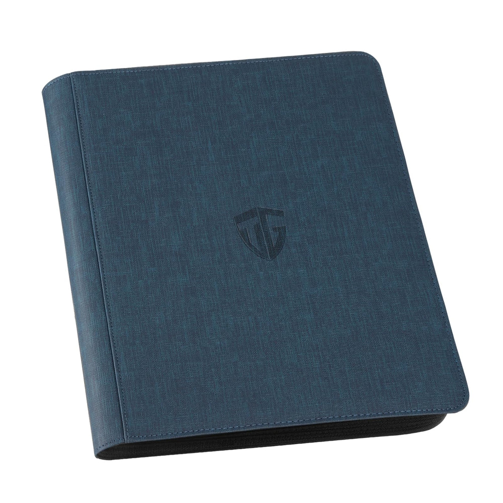 TCGUARD Toploader Binder front cover with Shield design offers premium protection for your collection.