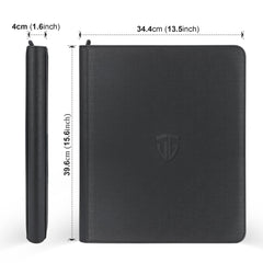 TCGUARD binder interior pages keep cards organized with acid-free, non-PVC protection.