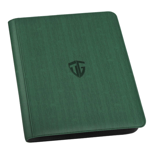 TCGUARD Toploader Binder shield design holds 216 cards securely for browsing