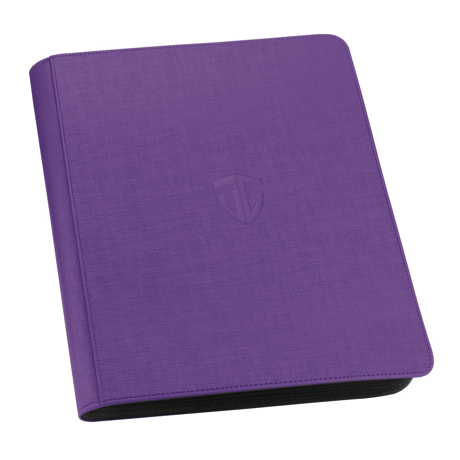 TCGUARD Toploader Binder with shield design protecting your collection during handling