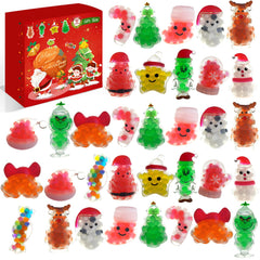 TCRDDQF Christmas squishy Santa design for calming tactile play and festive fun.