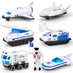 Tcvents astronaut figure with space toys for imaginative space adventures at home