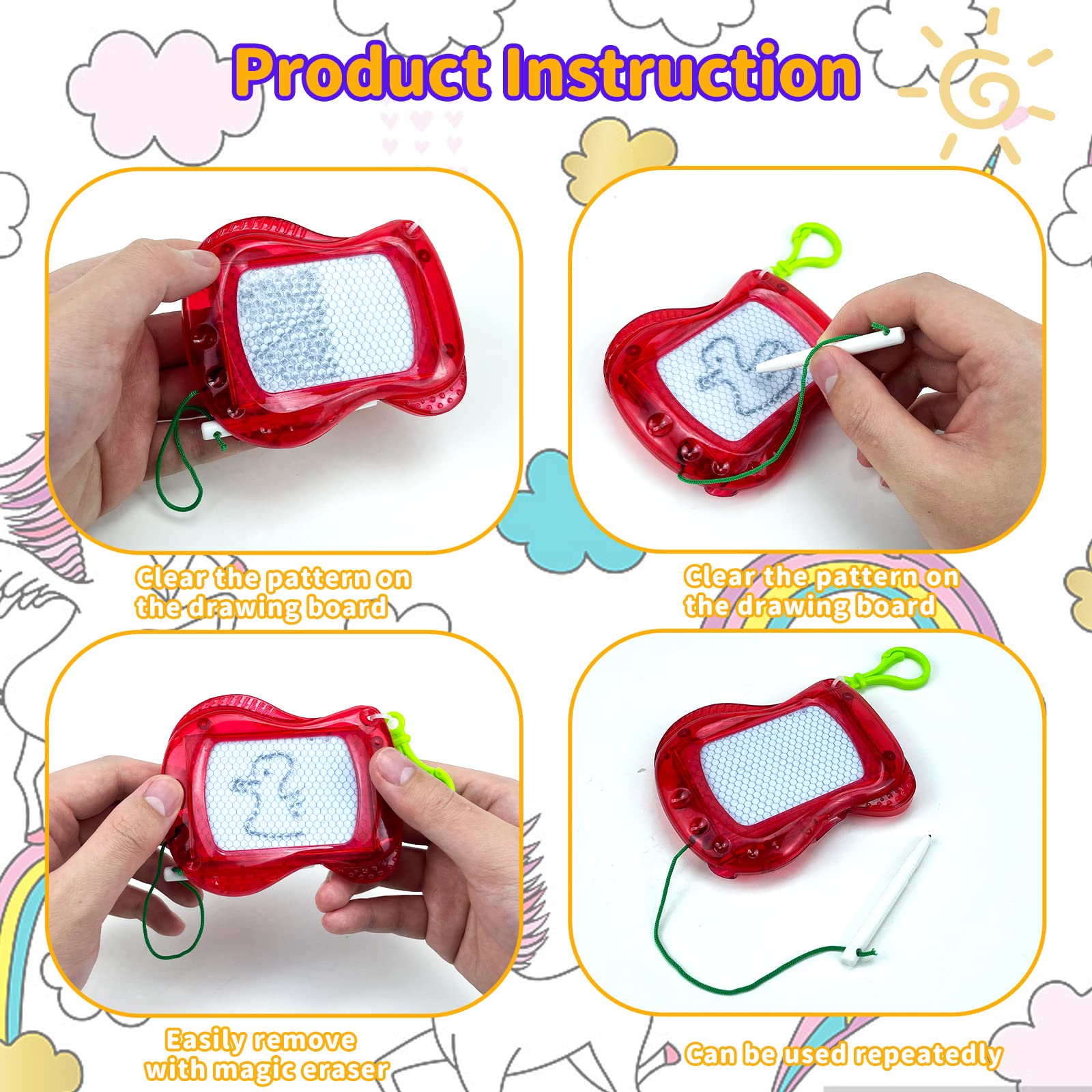 Tcvents erasable sketch pad is ideal for school or travel.