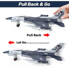 Tcvents metal aircraft toy display stand for desk