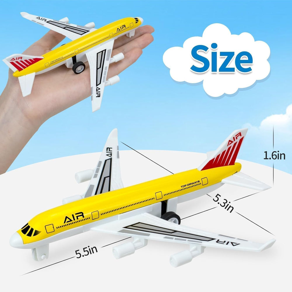 Tcvents metal aircraft model designed for safe, long-lasting fun.