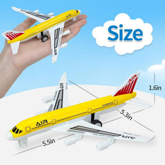 Tcvents metal aircraft model designed for safe, long-lasting fun.