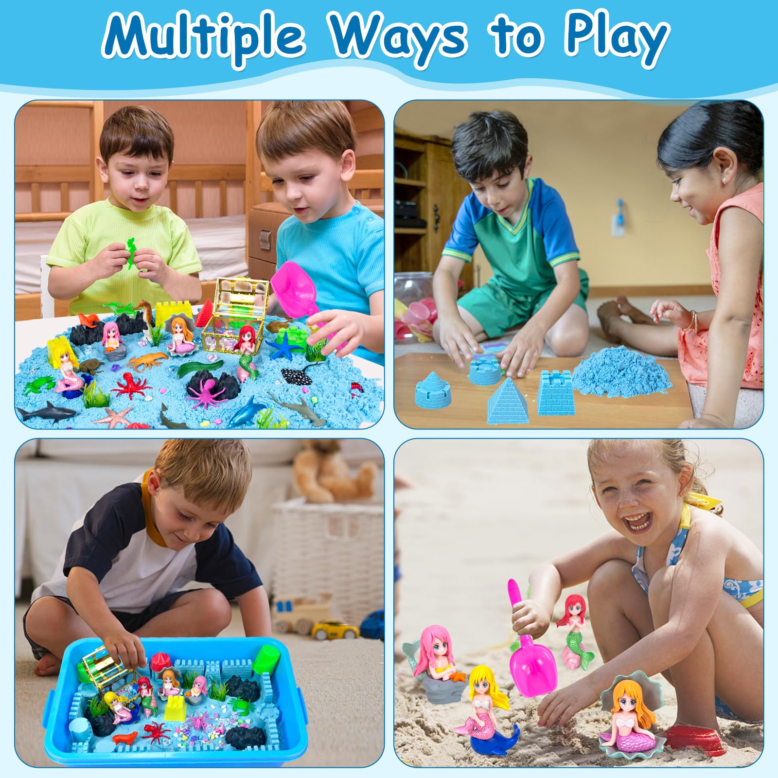 Tcvents mermaid toys invite role-play and underwater world building