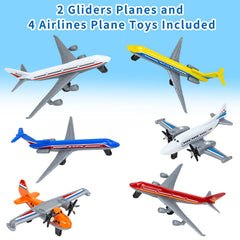Tcvents airline planes side view for learning about flight variety