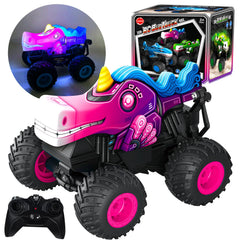 Tcvents unicorn RC truck box with accessories for kids' unboxing experience