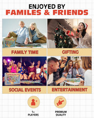 TDC Games premium materials puzzle, durable quality for lasting play.