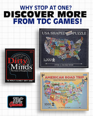 TDC Games portable puzzle night during travel or gatherings.