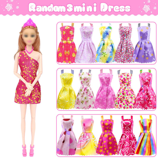 TDDS9 11.5-inch doll ready for styling in a pink road trip scene