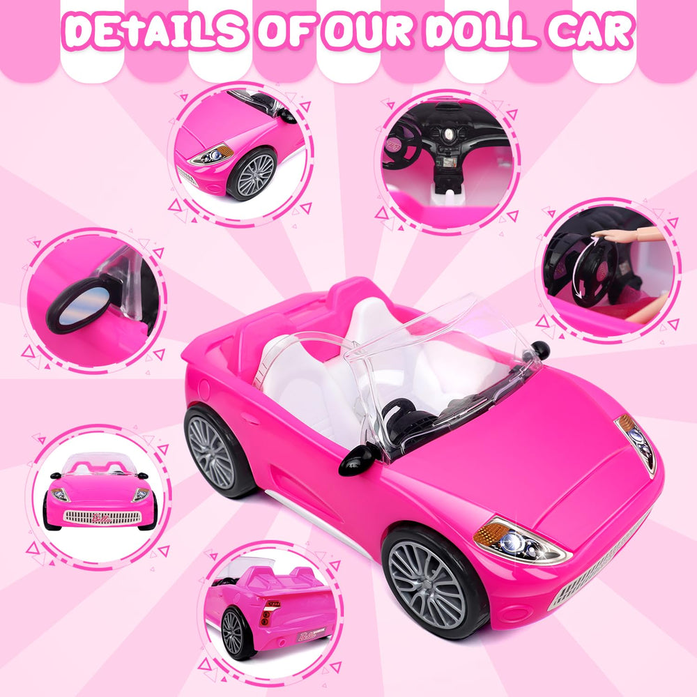 TDDS9 mini hangers for doll clothes keep outfits tidy