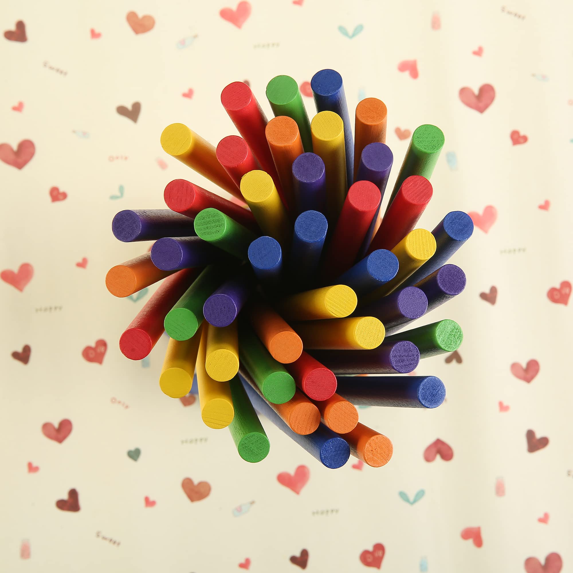 Durable wooden Lummi sticks from TDOCK withstand energetic tapping.