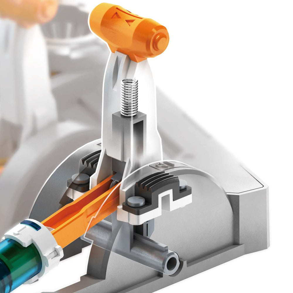 TEACH TECH HydroBot Arm Kit animated instructions guide assembly and operation.