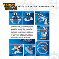 TEACH TECH HydroBot Arm Kit suction accessory attached for smooth-surface items.