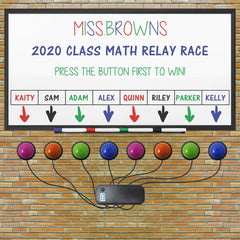 Teachers Choice Light Up Game Buzzer System classroom-friendly setup for learning