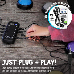Teachers Choice Light Up Game Buzzer System ideal for trivia night events
