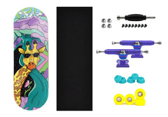 Teak Tuning Graffiti Giraffe assembled complete setup ready to ride