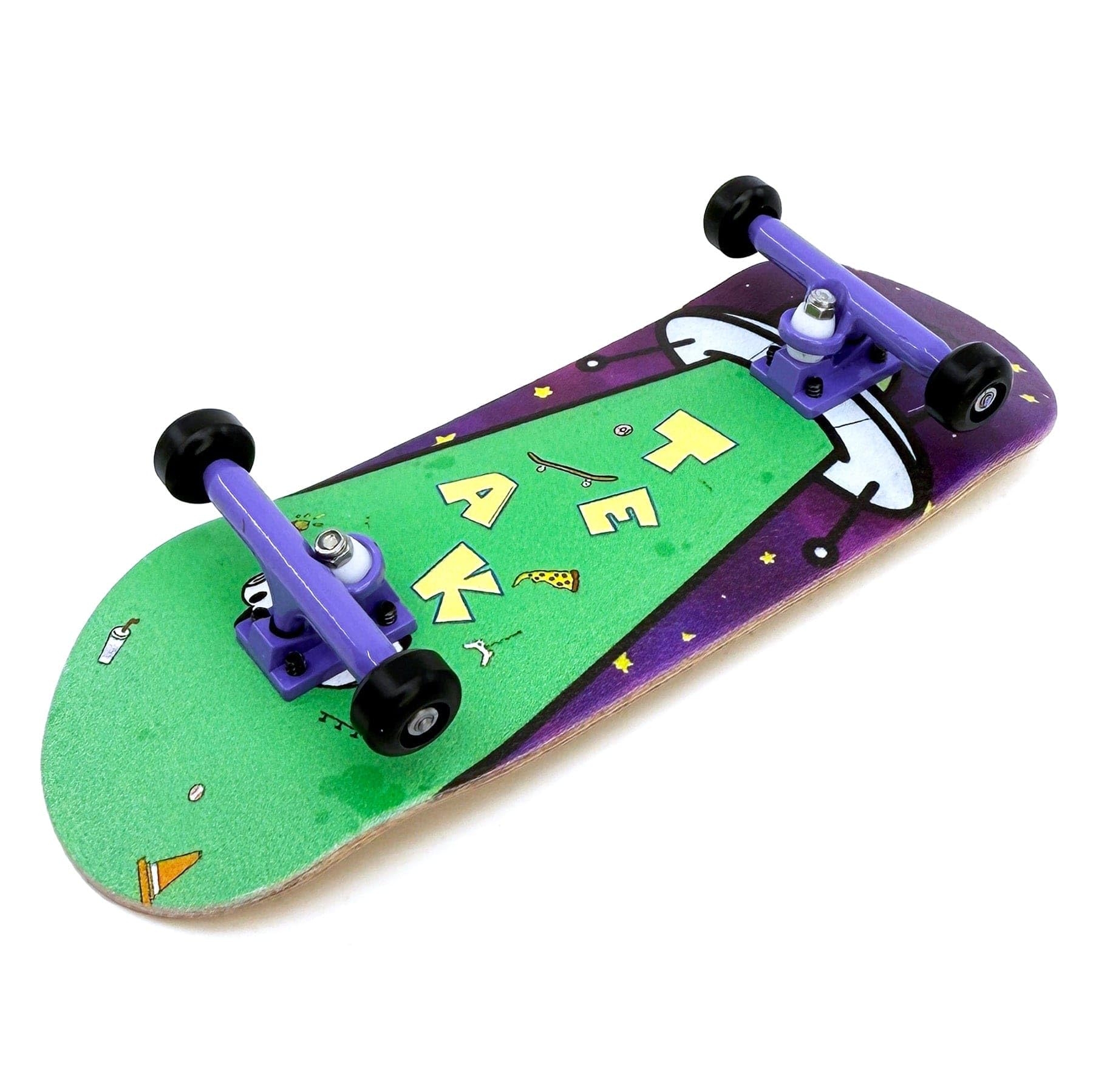 Teak Tuning Prodigy Trucks in purple colorway for stable handling and durability