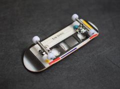 Teak Tuning UltraSpin wheels in White for smooth rolls