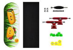 Teak Tuning Ultraspin wheels in yellow offer quick acceleration.