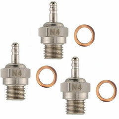 TEAMWILL 3-pack glowplug Traxxas long for reliable starts.