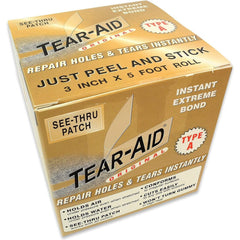 TEAR-AID patch stays flexible and conforms to irregular surfaces.