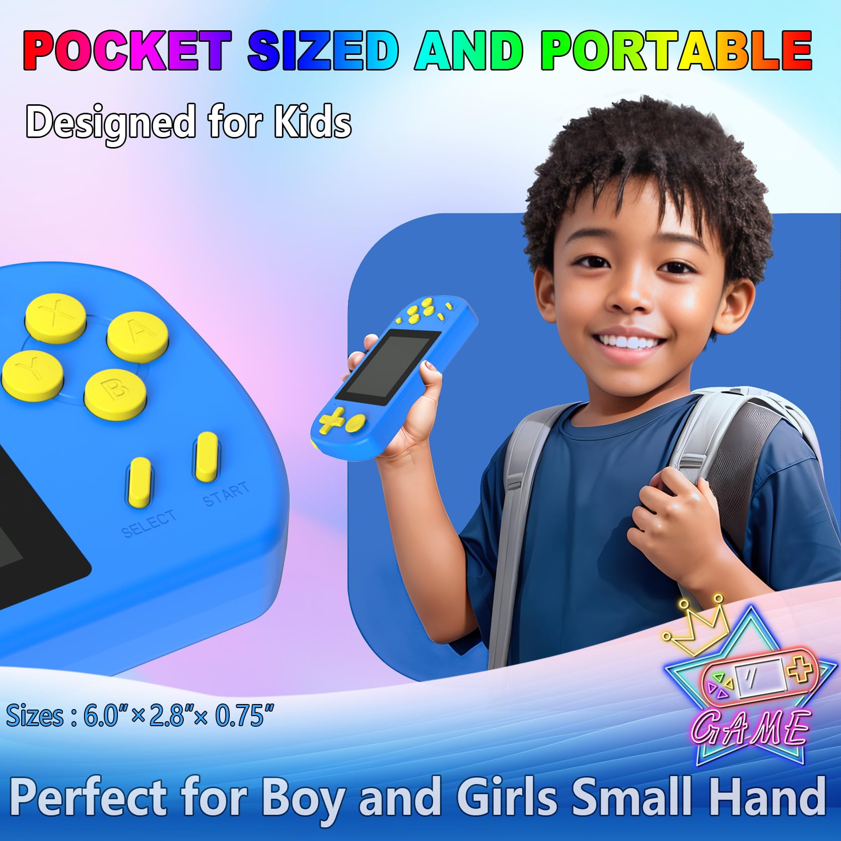 TEBIYOU arcade-style joystick enhances authentic feel during play.