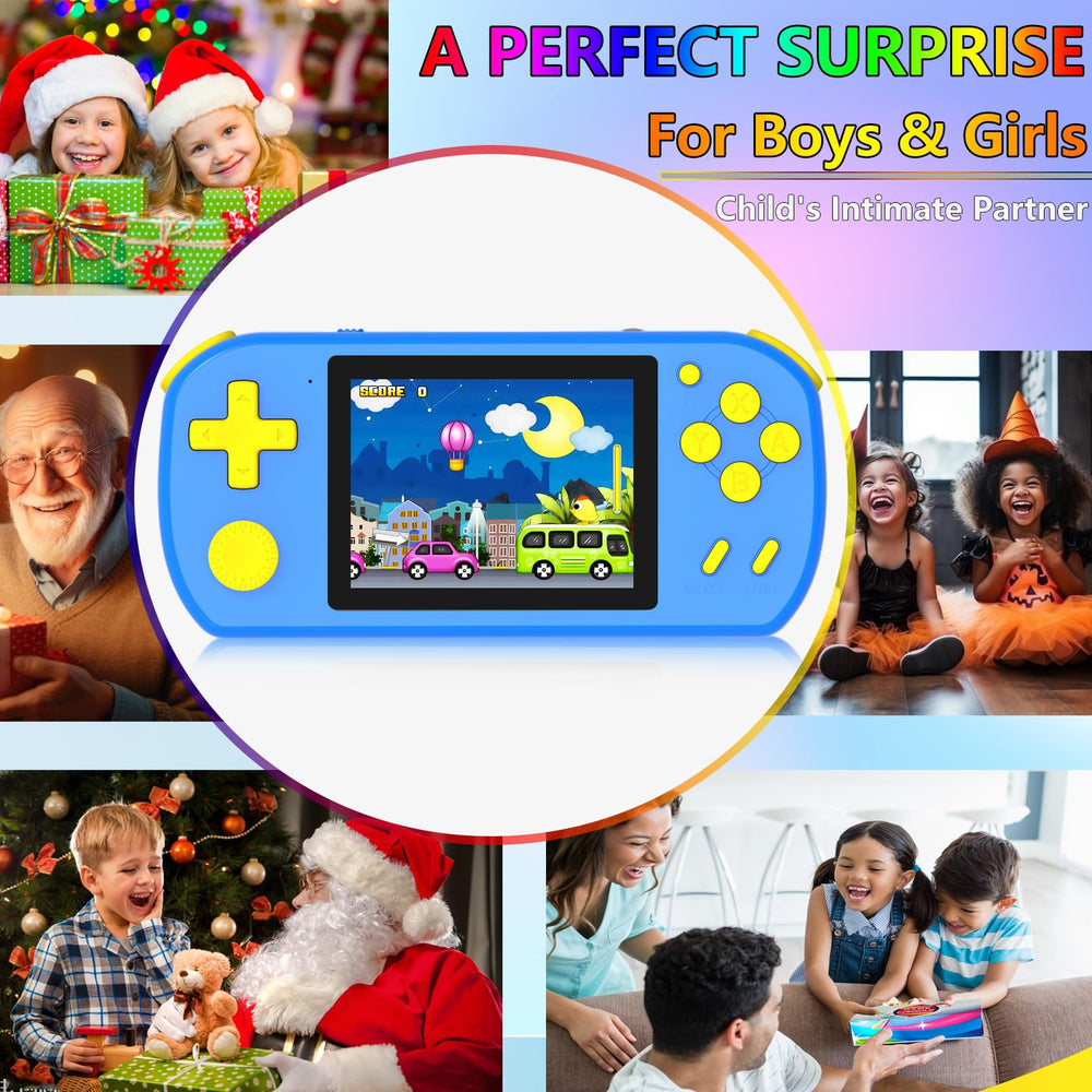 TEBIYOU portable kids gaming device ideal for travel.