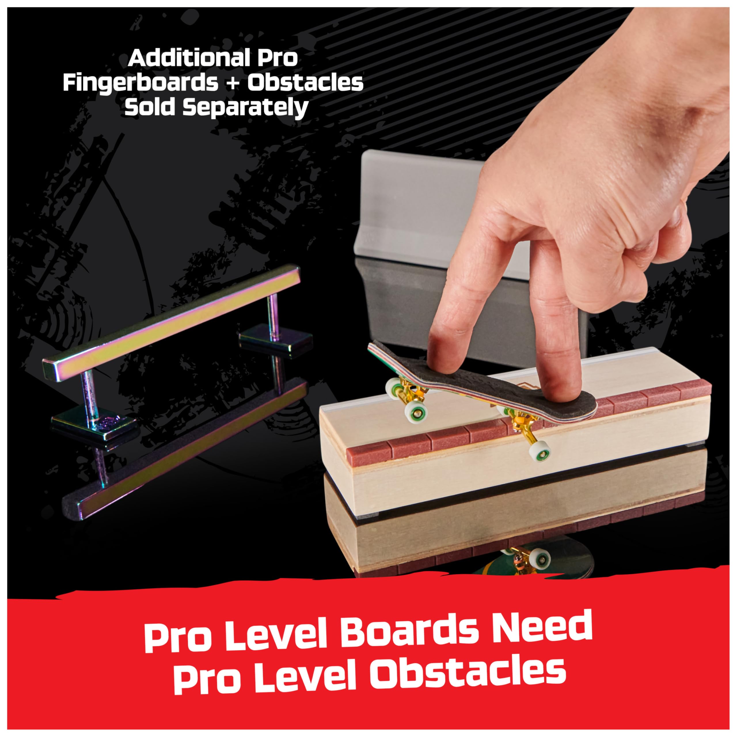 Tech Deck Daily Grind Pack image highlighting expansion options sold separately.