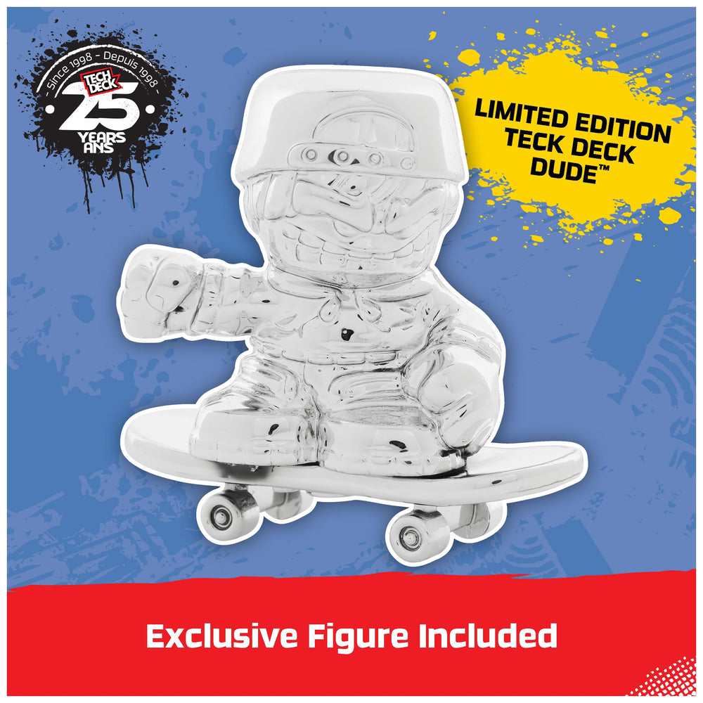 Tech Deck Flip graphic board showcasing classic shapes and tricks.