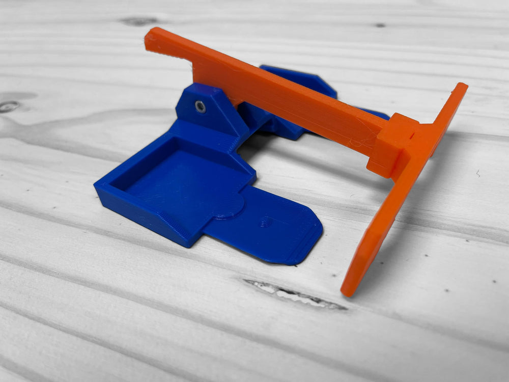 TechConnext racing setup demonstrates quick, easy assembly for family play.