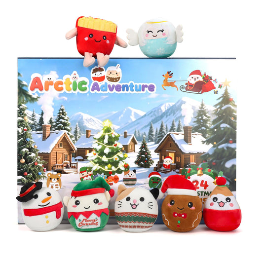 TECHTAIL mini plush 24-pack gift-ready box, ideal for gifting and collecting.
