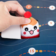 TECHTAIL mini plush snowman—soft friend for imagination and winter décor.